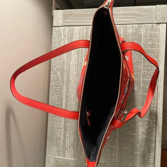 Coach Nolita Tote in Floral Print Pebble Leather